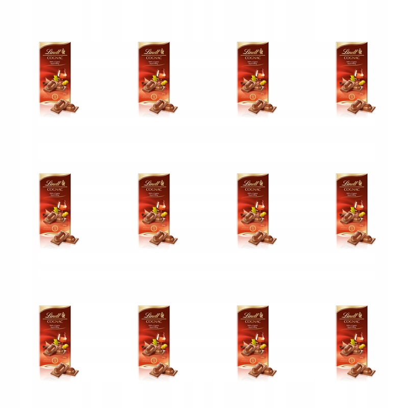 Lindt Cognac 100 g X12