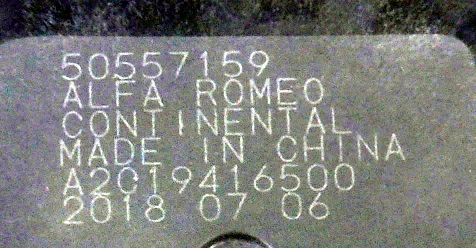 ALFA ROMEO STELVIO 2.0 CZUJNIK TEMPERATURY SPALIN Typ samochodu Samochody osobowe