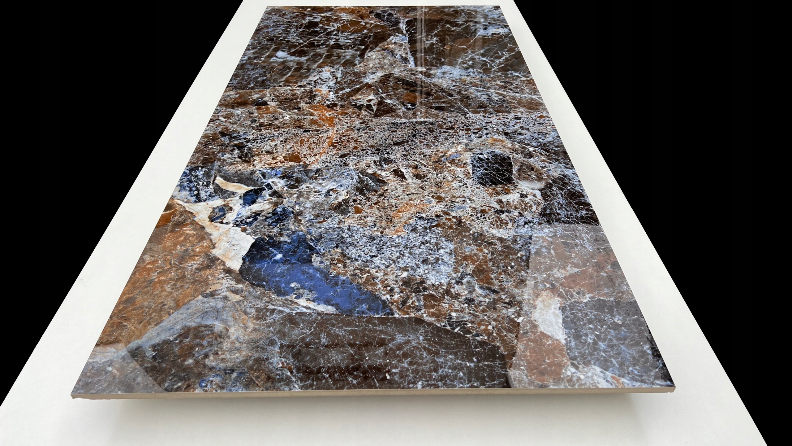 PŁYTKI GRES MARMUR LITE BLUE POLER 60x120 GAT.1 na ścianę i podłogę. EAN (GTIN) 5907758731659