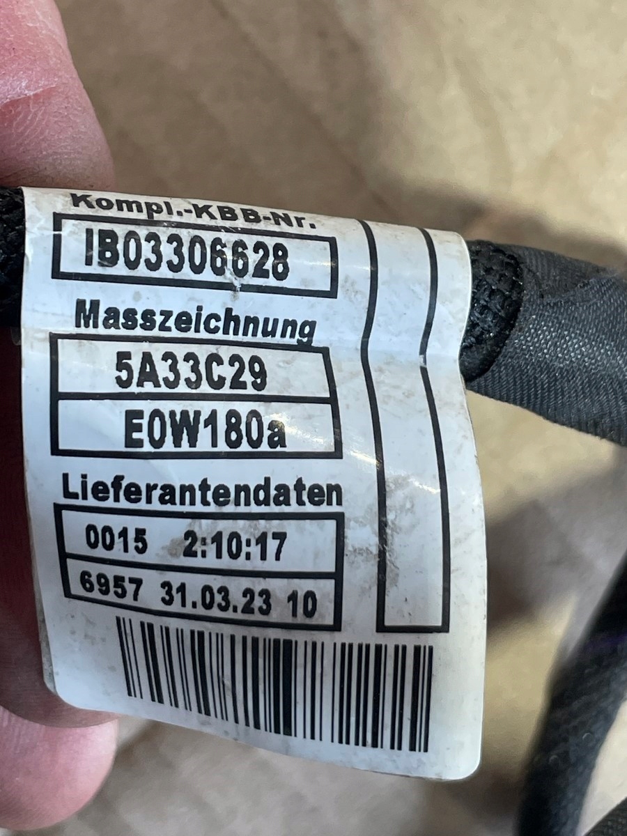 BMW G20 G30 3.0 и B58B30B шланги проводка коса Двигателя 5A20568-01 5A33C29