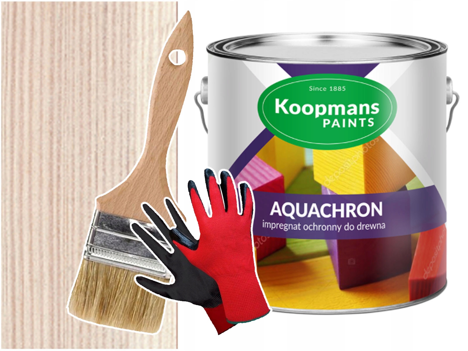 Aquachron Barva pro hračky dětských hřišť Bílá 2,5L