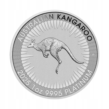 Platynowa moneta Australijski Kangur , 100 DOLLARS 1oz ,2023