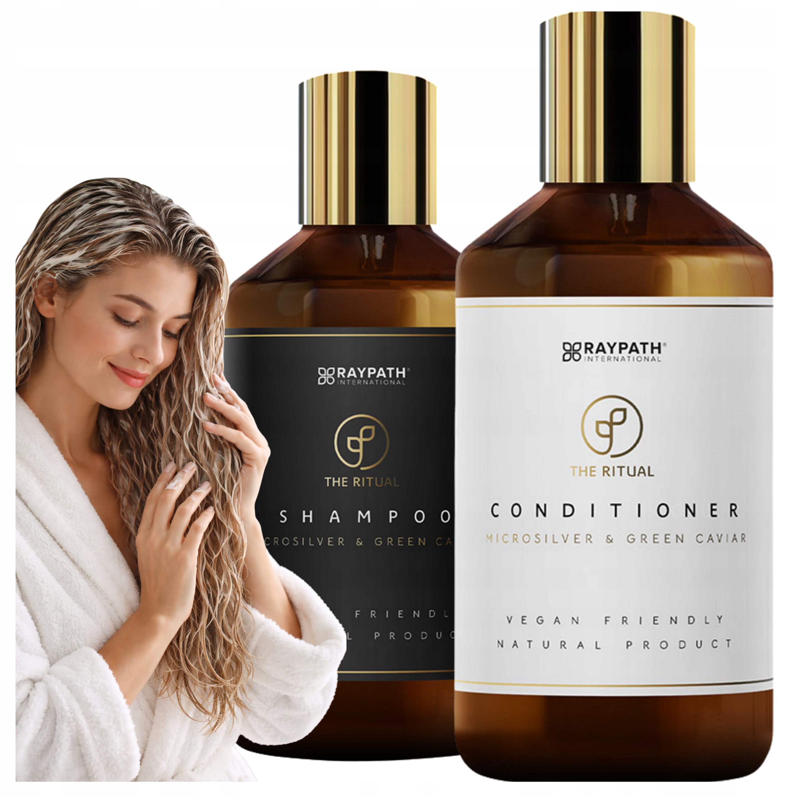 Raypath Šampon Čistící kondicionér Kosmetika na vlasy Pečující