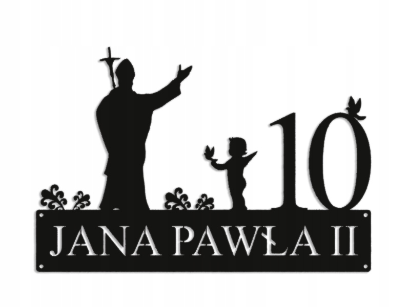 Číslo Na Dom 80 cm Tabuľa Adresa Ocel 2 mm Grafika 5349