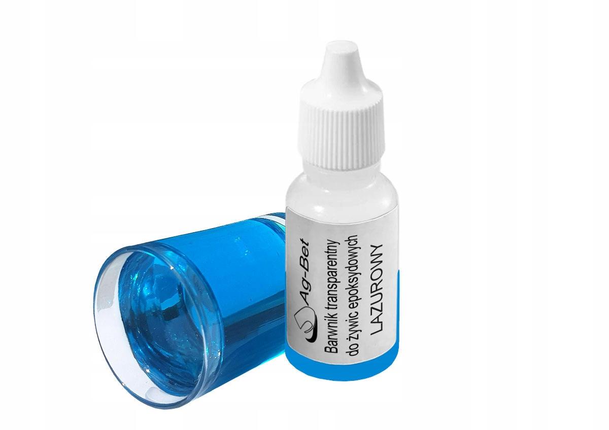 

Barwnik Transparentny do Żywicy Lazurowy 10ml.