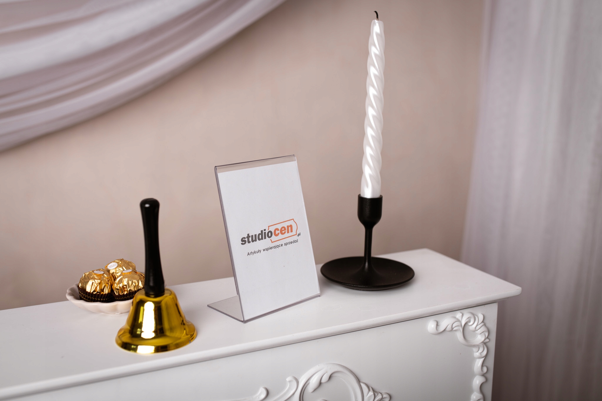 Stojak informacyjny / prezenter plexi pionowy - A6 Marka inna