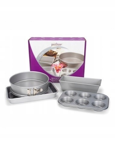 Patisse Sada 4 foriem na pečenie Silver-top