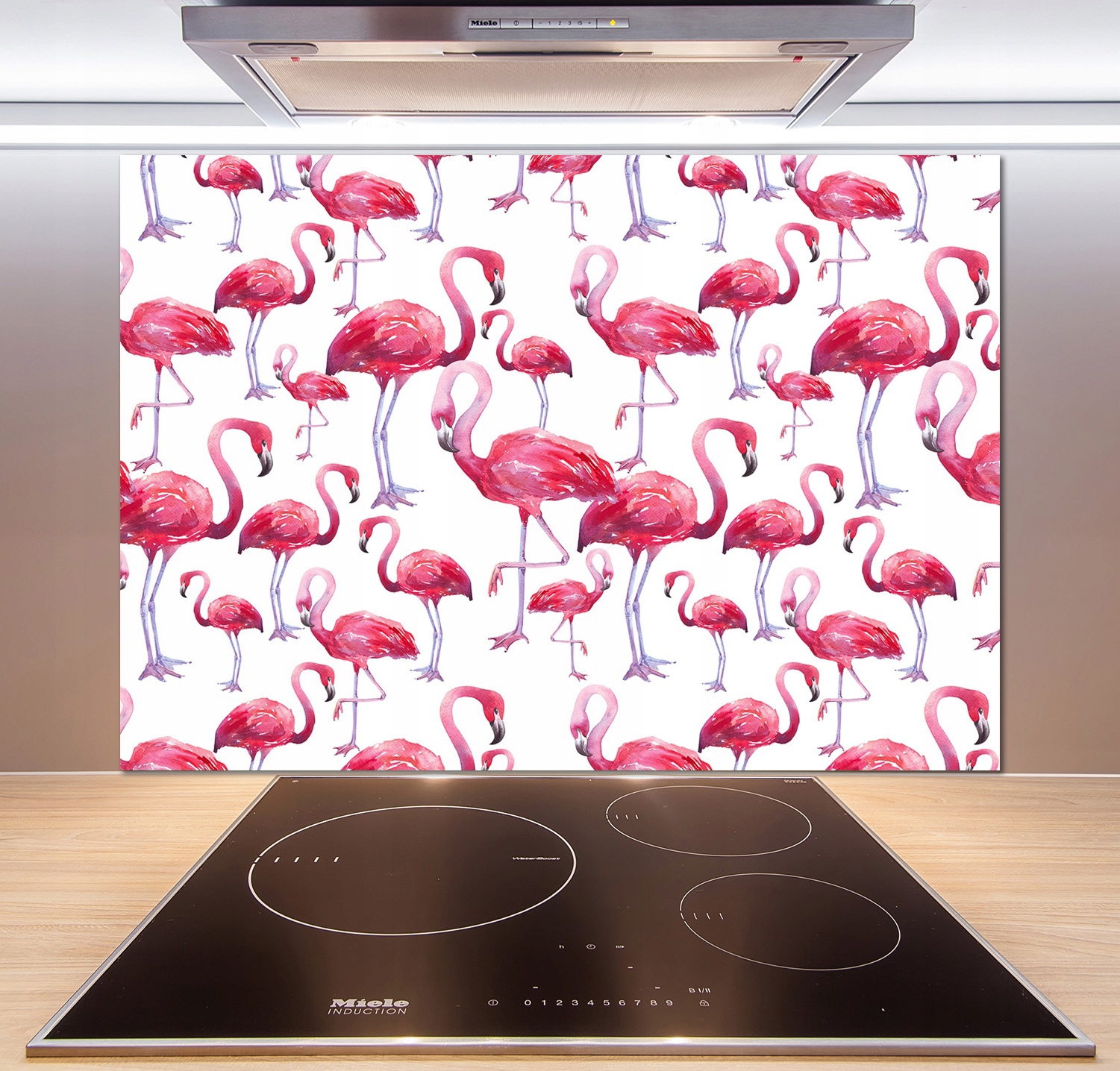 

Panel między meble w kuchni Flamingi 100x70 + Klej