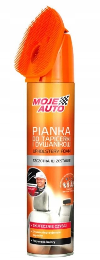 

Moje Auto Pianka Do Czyszczenia Tapicerki+szczotka