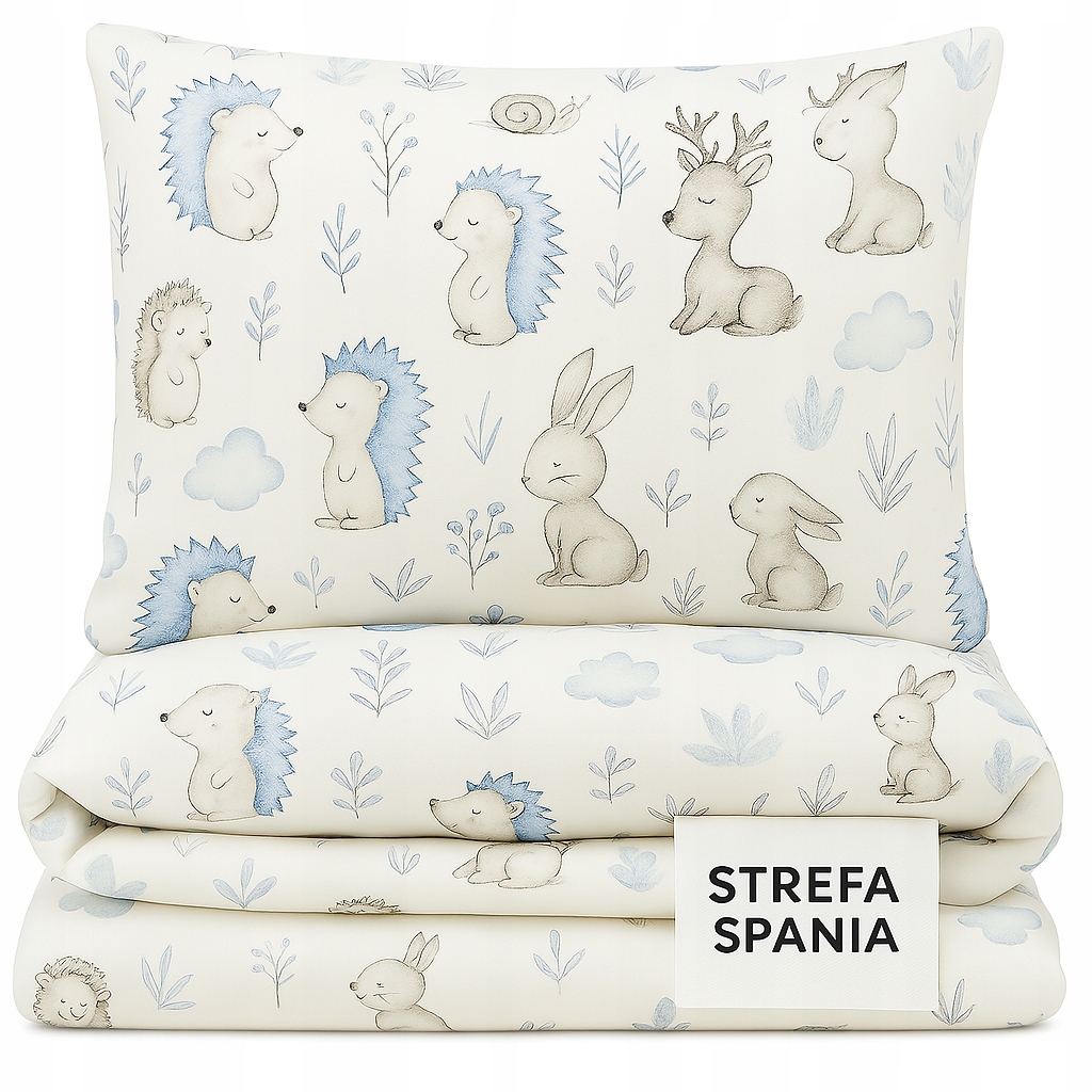 POŚCIEL 100x135 DO ŁÓŻECZKA DZIECIĘCA NIEMOWLĘCA 2 ELEMENTY BAWEŁNA 100% Marka inna