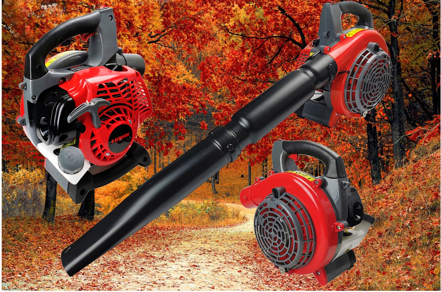 DMUCHAWA SPALINOWA DO LIŚCI ŚNIEGU Z ROZDRABNIACZEM MOCNA Pojemność worka 50 l