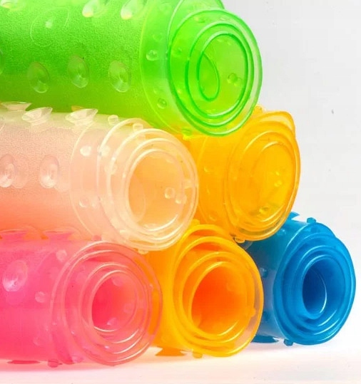 Mata ANTYPOŚLIZGOWA do Kąpieli Wanny Wanienki DUŻA Kolor biały