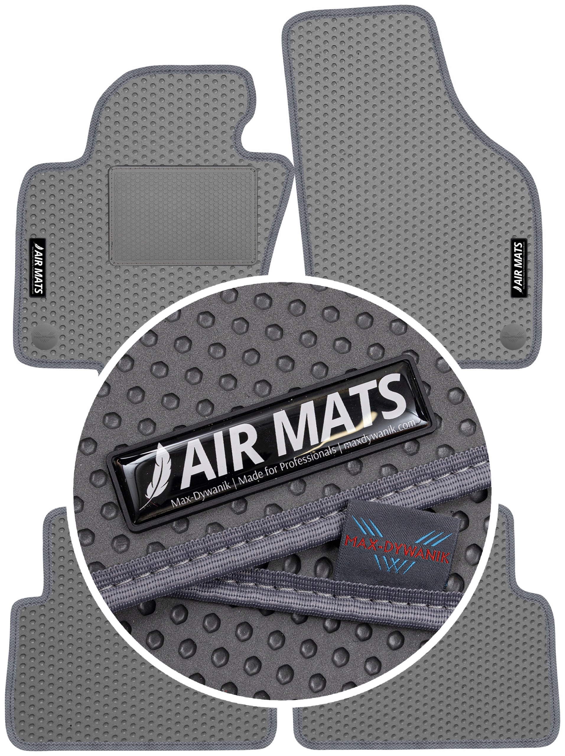 Vw Tiguan I 2007-2015 Koberce Eva Air Mats Šedé