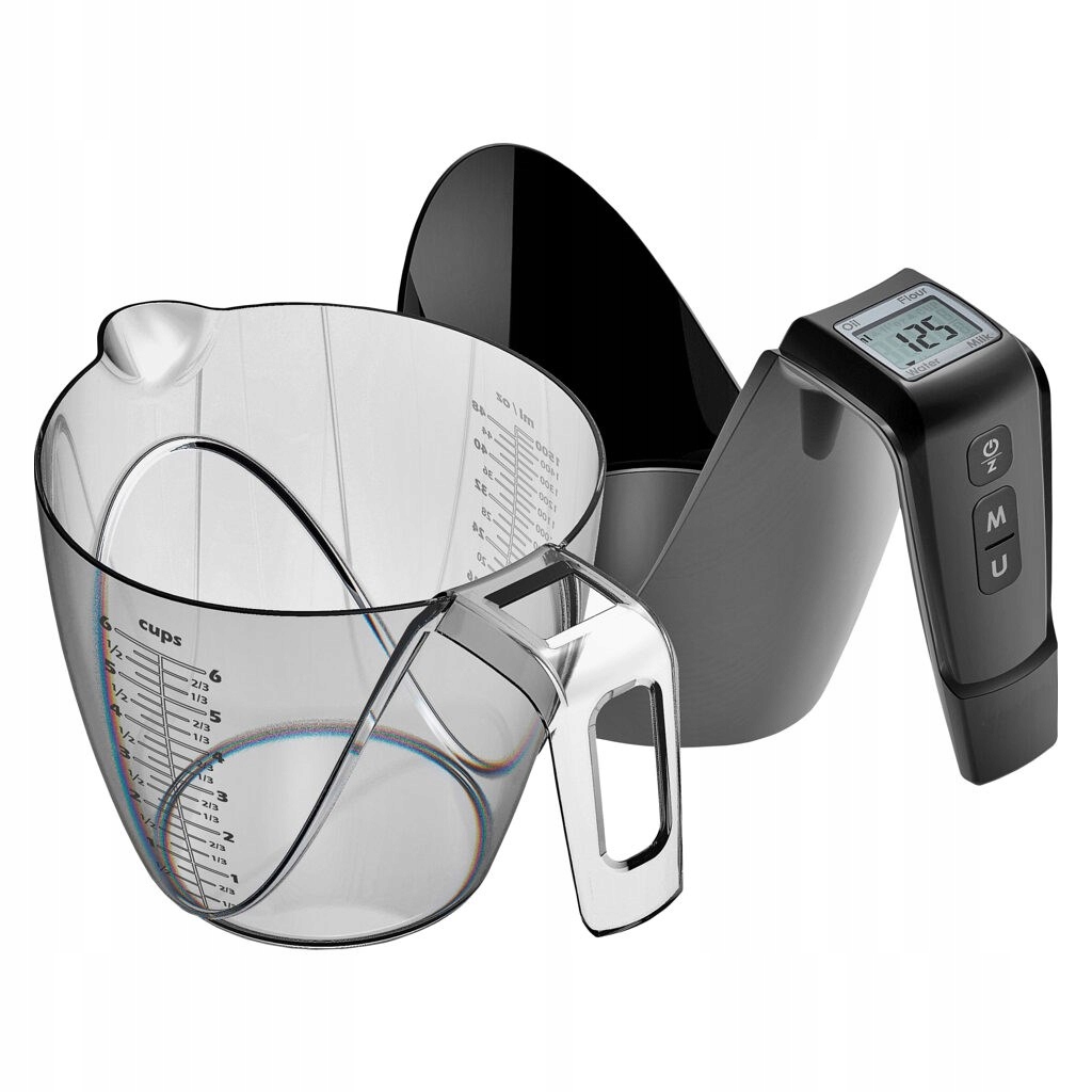 Waga cyfrowa miarka kuchenna do 5kg i 1,5L Marka Menuett
