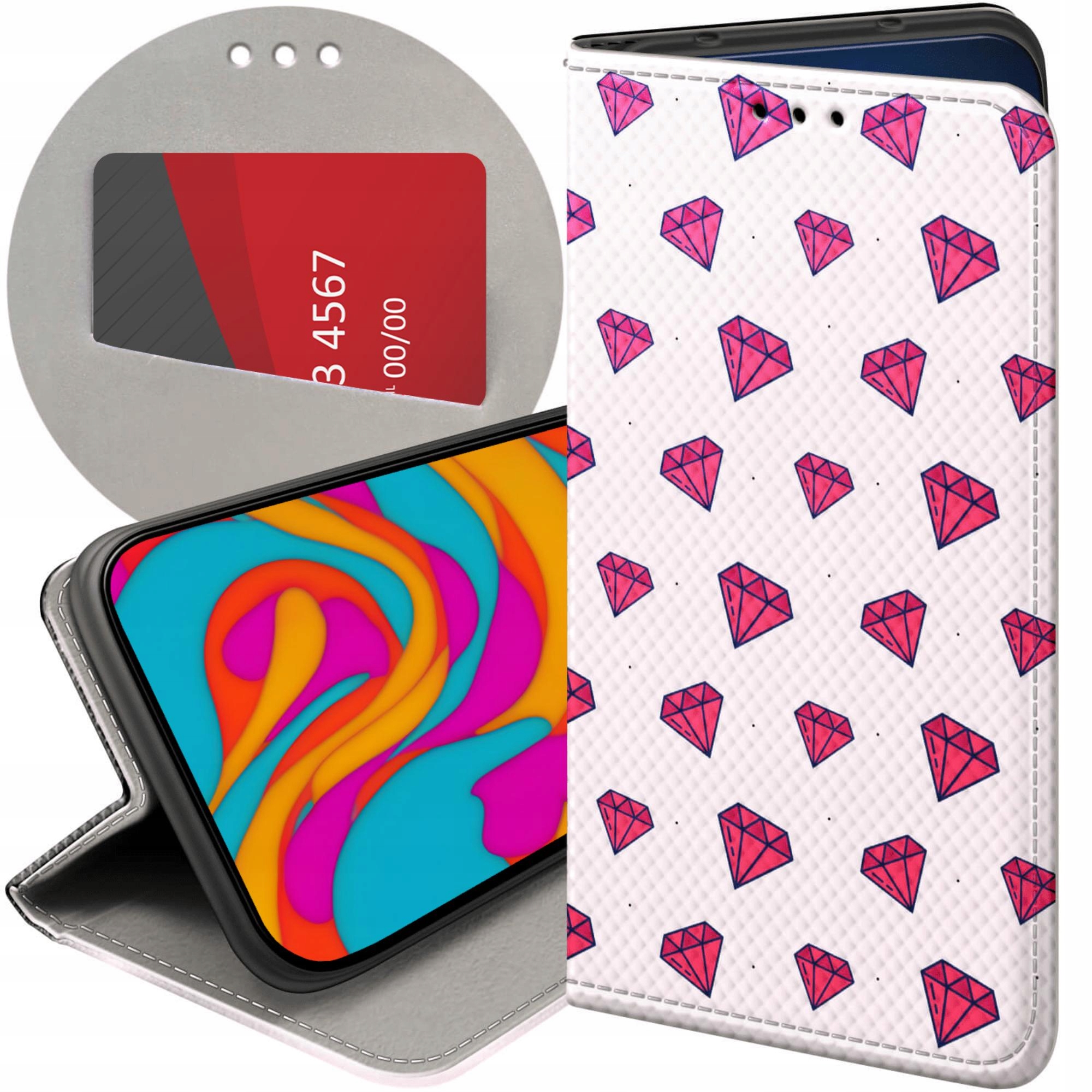Etui Do Samsung Galaxy S22 Plus S22 Pro Cyrkonie Diamenty Kryształy
