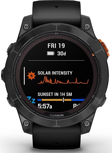 Smartwatch Garmin Fenix 7 Pro Solar Czarny Stan opakowania oryginalne