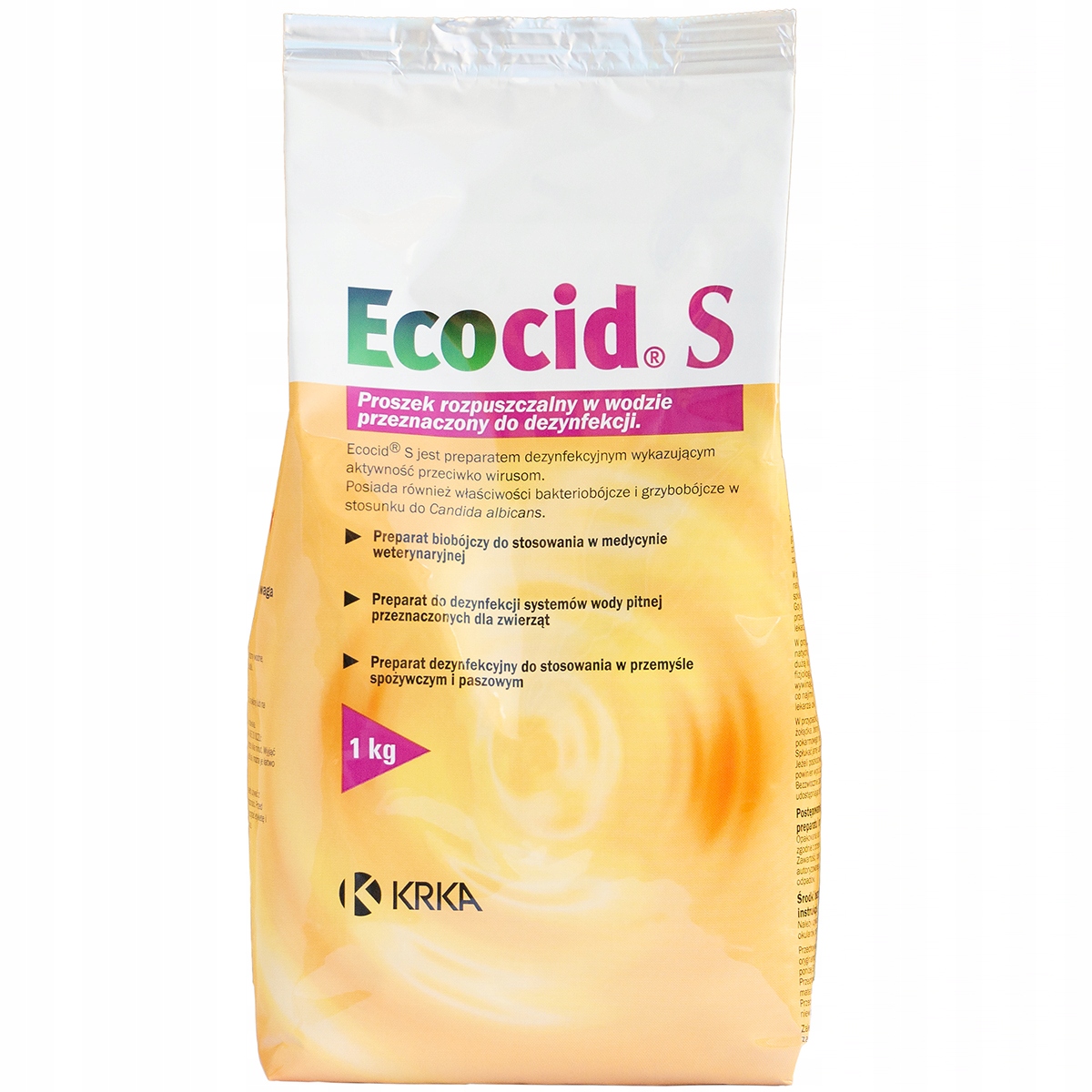 

Dezynfekcja Ecocid S preparat do dezynfekcji 1kg