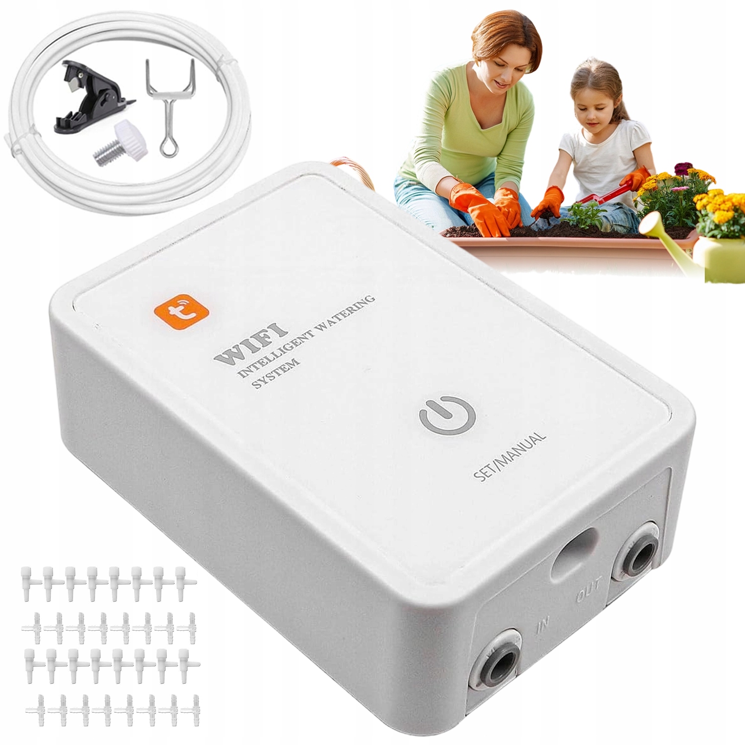 Systém Automatického Zavlažování Wifi Kapací Sada Kompletní Sada