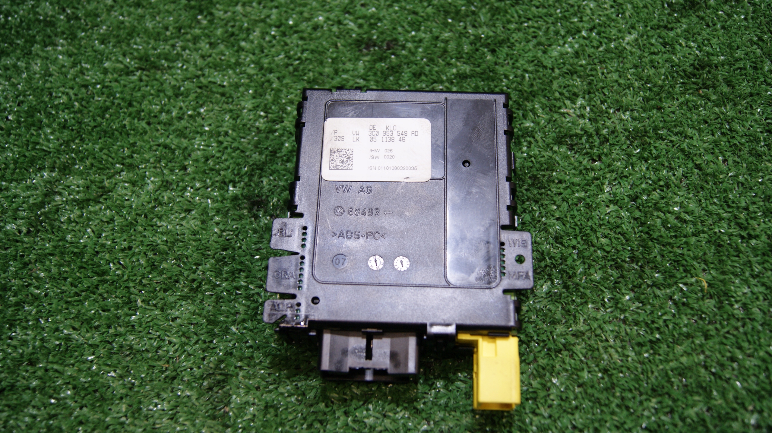 control unit module KATA steering VOLKSWAGEN PASSAT B6 3C0953549AD