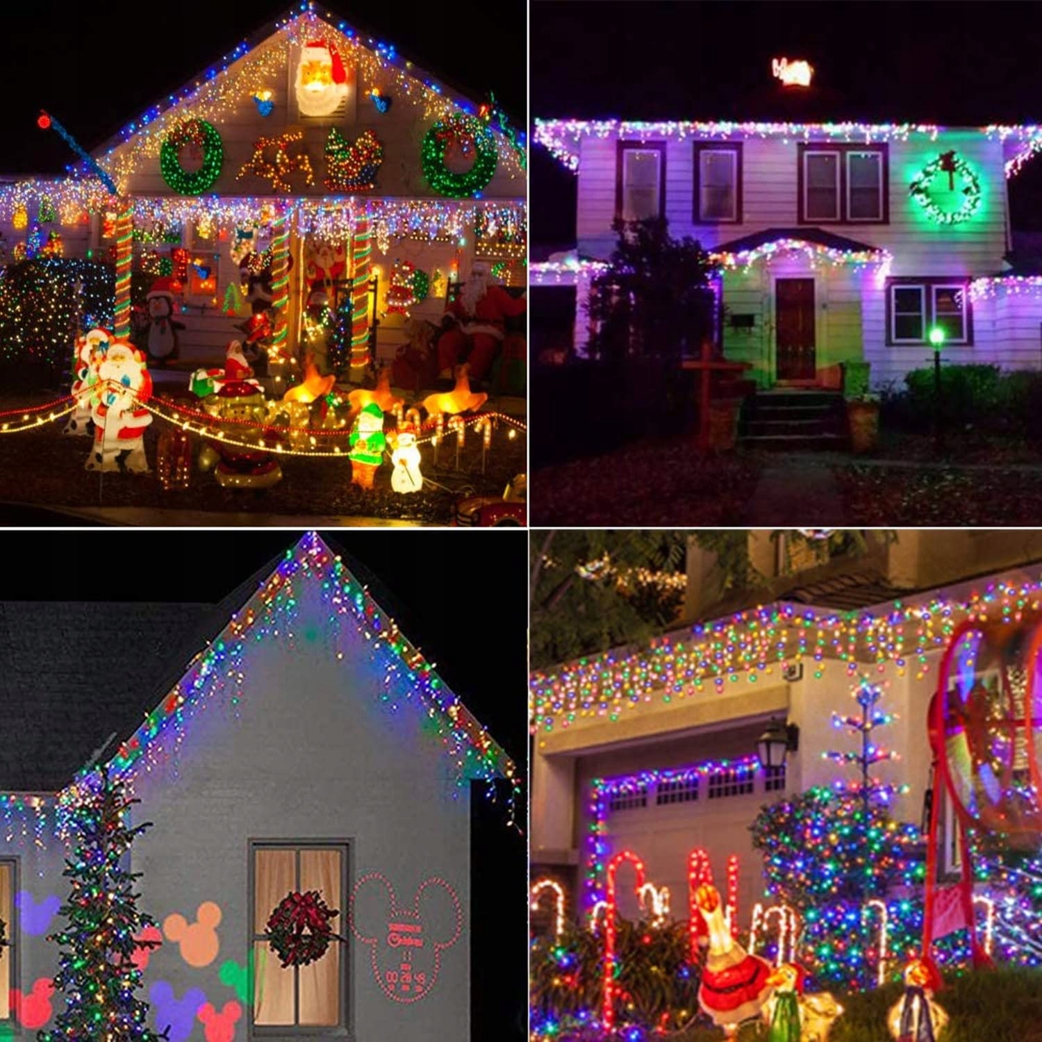 PHILZOPS OZDOBNE LAMPKI ŚWIATĘCZNE GIRLANDA ŚWIETLNA 7M 240 LED — miniatura 5