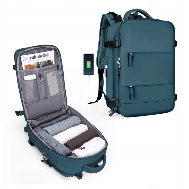 Szlx Plecak podróżny, Bagaż podręczny dla Ryanair 45x36x20 K779