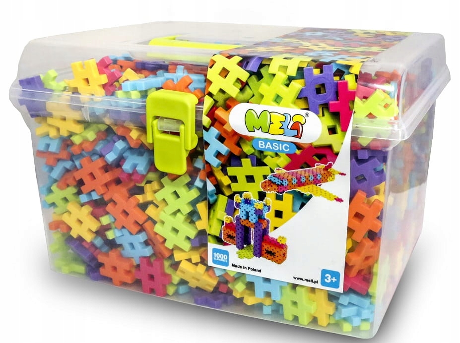 

Klocki Meli Travel Box 1000 szt. Worek