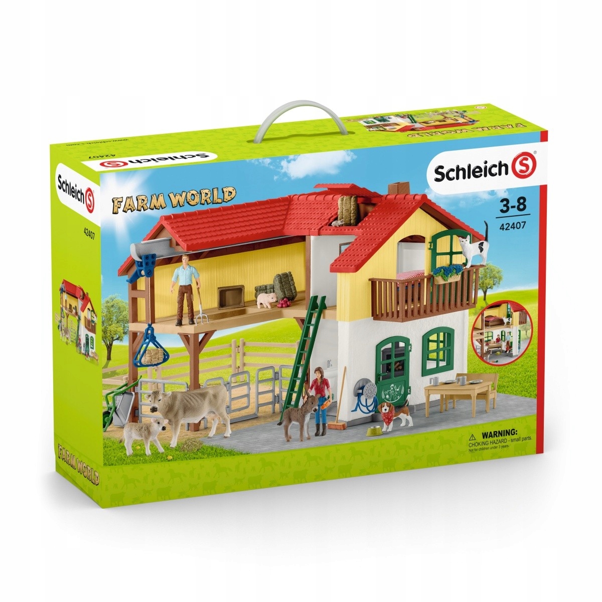 

Schleich Zestaw figurek Duża farma 42407