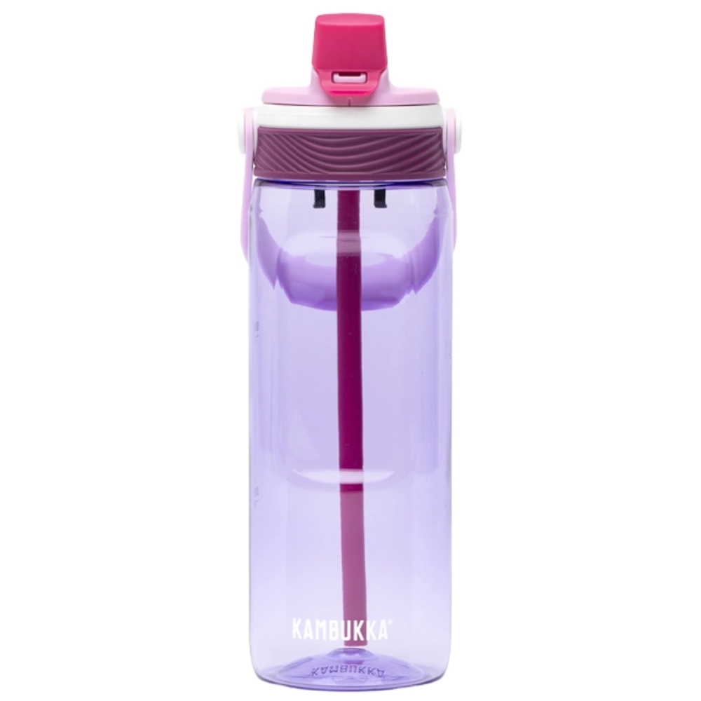 Láhev na vodu z Tritanu láhev na pití se slámkou Kambukka Dupla 750ml Harvest Wine