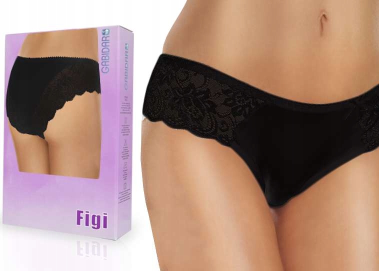 

figi majtki Gabidar 105 , Bawełna , Czarne , L