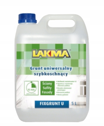 

Grunt unigrunt szybkoschnący Fixgrunt U Lakma 5 L