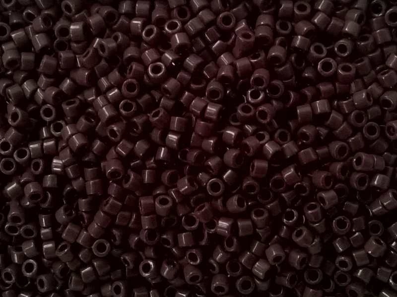 Miyuki Delica 11/0 Opaque Chocolate Brown DB0734