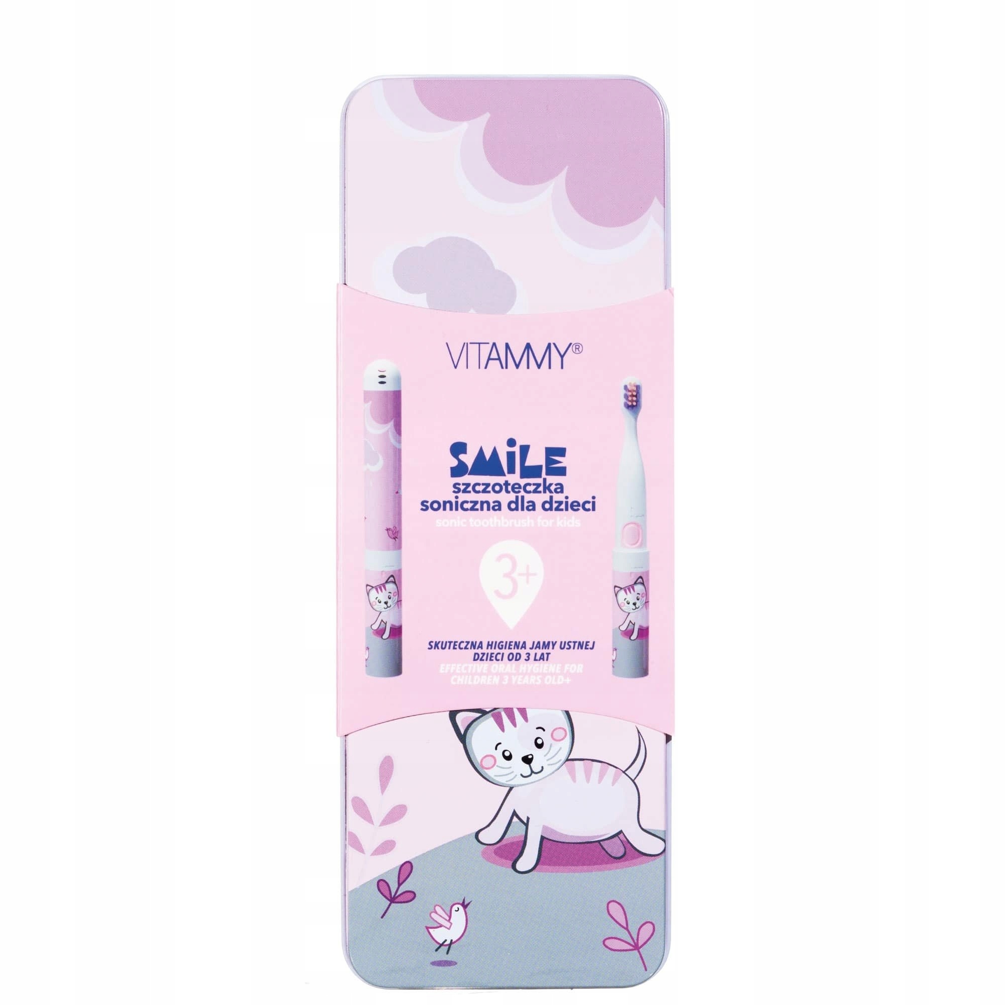 VITAMMY Smile Szczoteczka soniczna dla dzieci 3+ Rodzaj soniczna