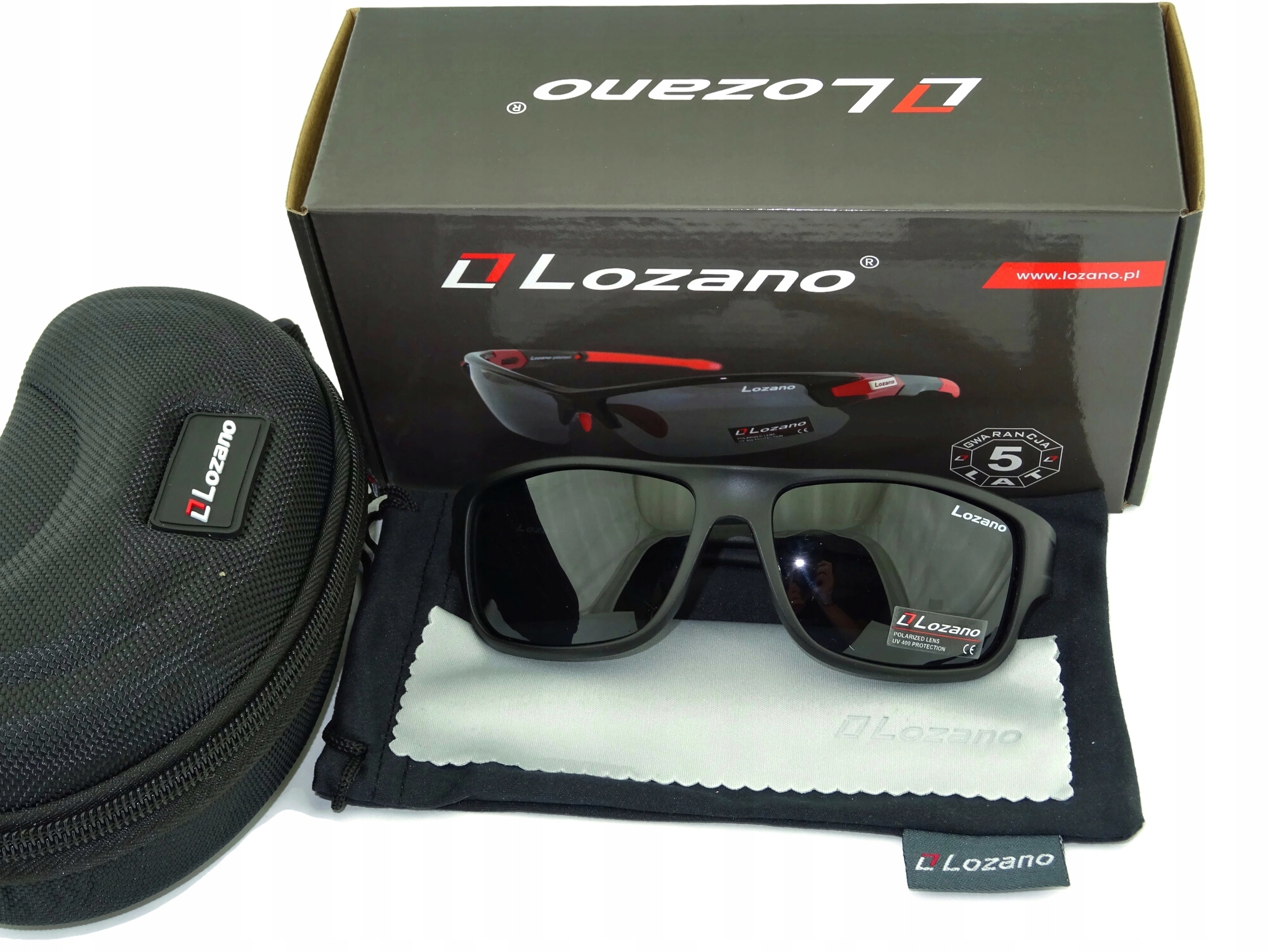 Vojenské taktické polarizační sluneční brýle UV400 Set