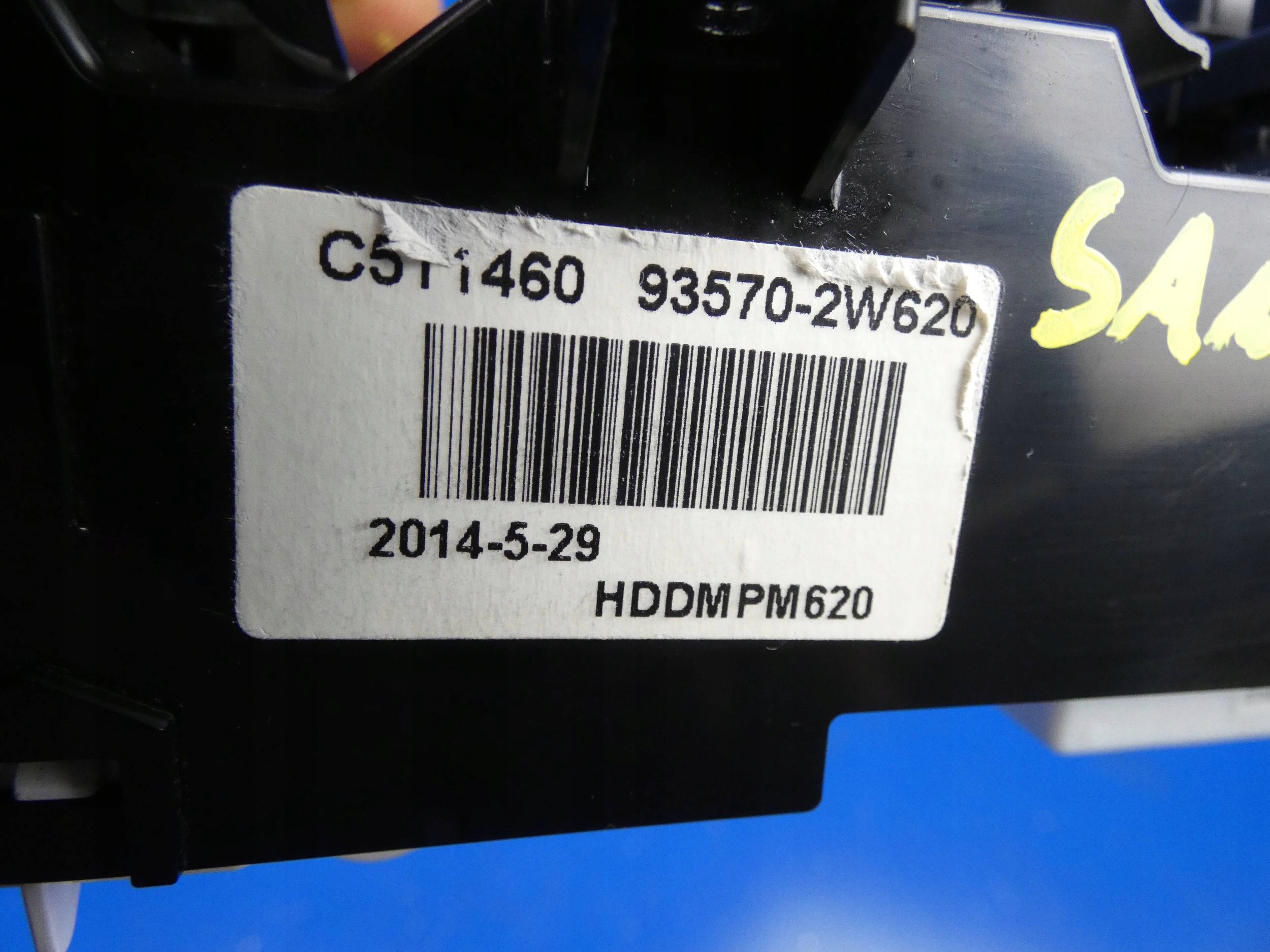 HYUNDAI SANTA FE III window control switch left front WERSJA ANGIELSKA
