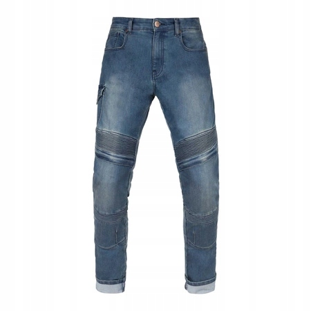Jeansy spodnie motocyklowe BROGER OHIO WASHED BLUE niebieski GRATISY Rozmiar 28/34