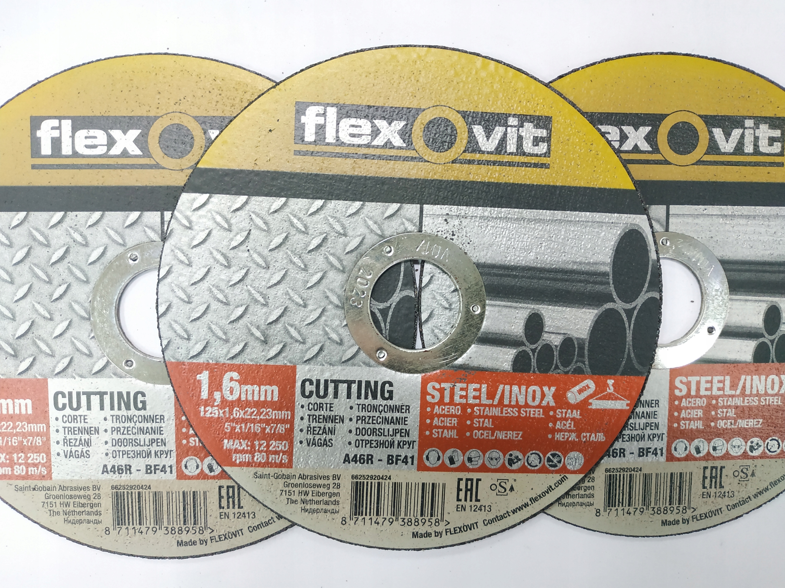 

tarcza tarcze do cięcia Flexovit 125x1,6 Inox Meta