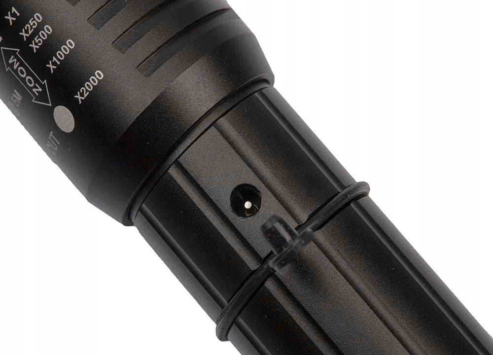 X-BALOG LATARKA UV LED + TESTER BANKNOTÓW KLIMATYZACJI KRWI ZOOM 2 DIODY Materiał aluminium