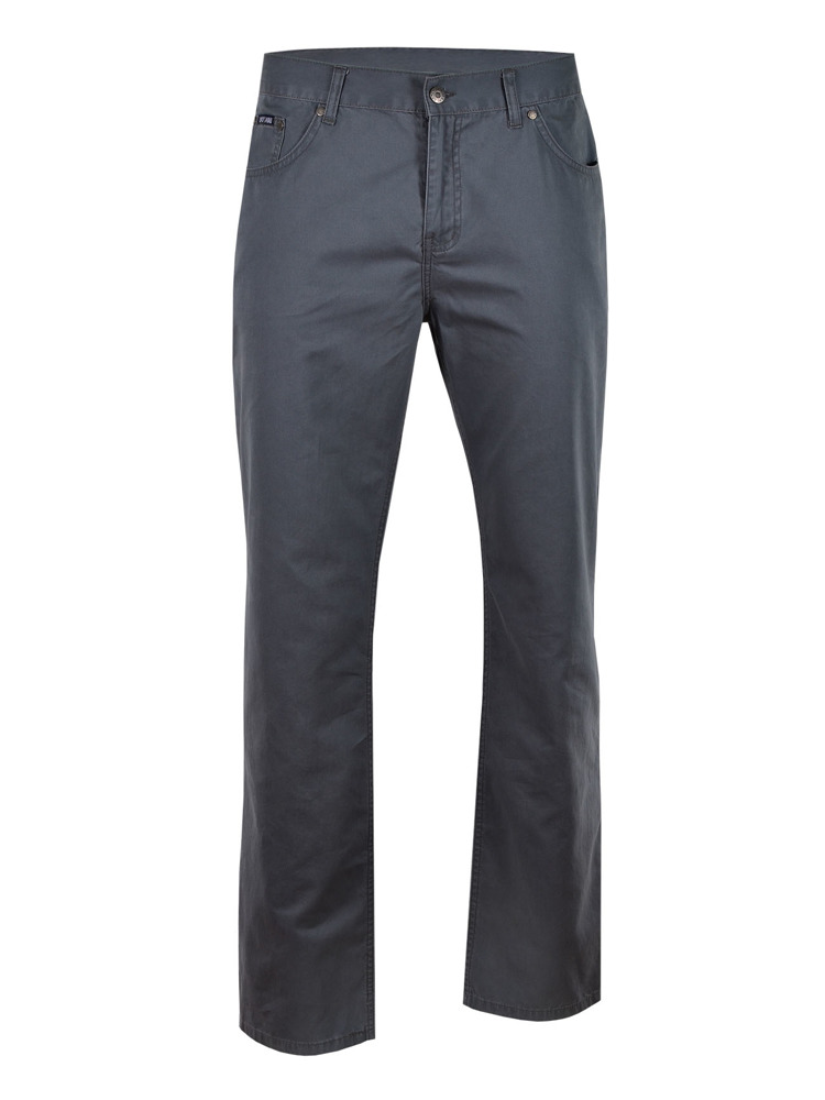 

W35 Spodnie Męskie Gładkie Szare