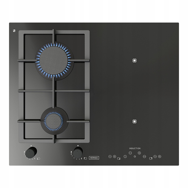 Plynová indukční varná deska Kernau Kigh 6422 CI B – univerzálnost a pohodlí!