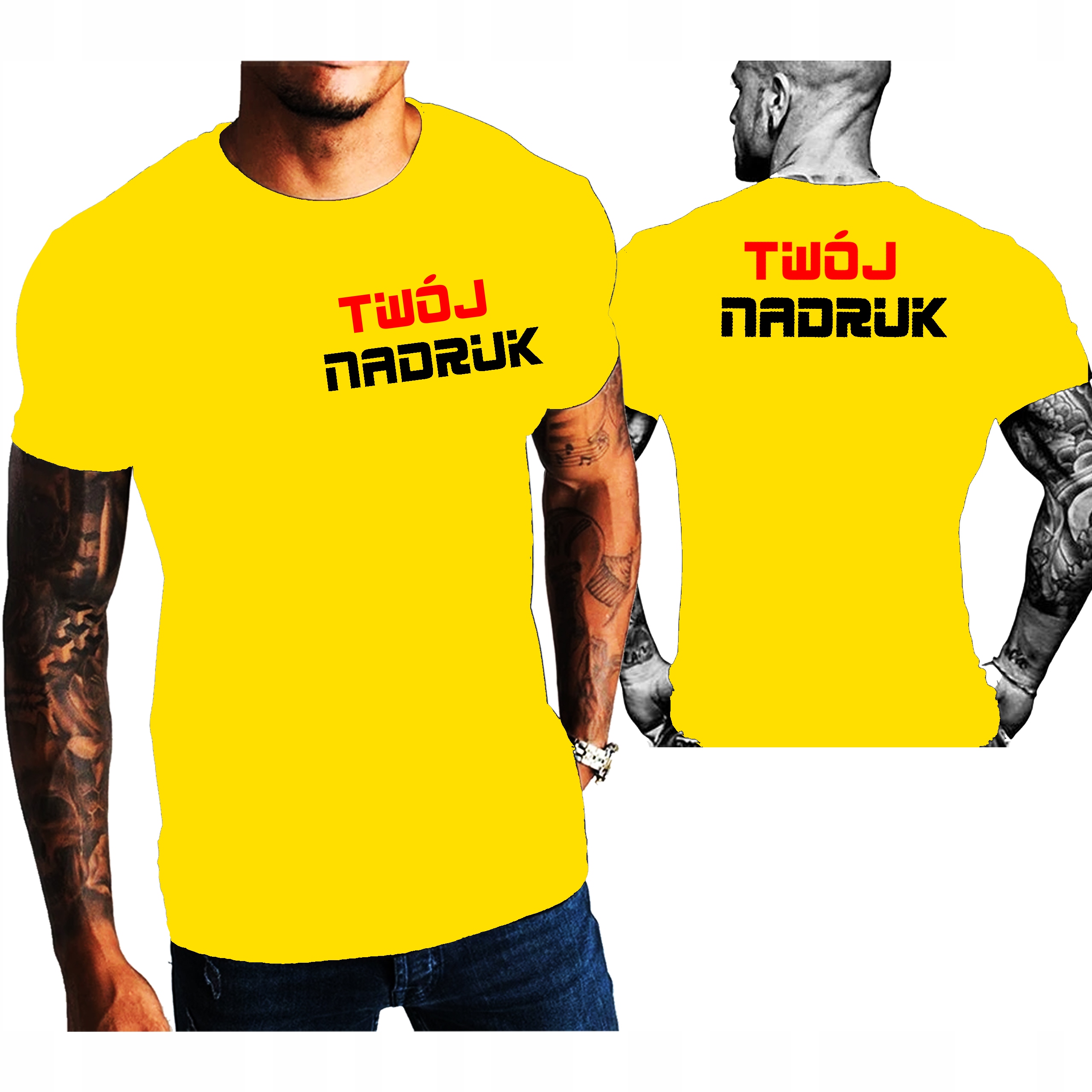 

Koszulka z własnym napisem / nadrukiem / logo S