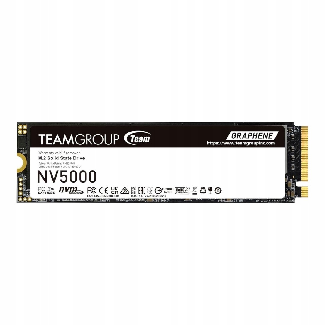 Ssd disk Team Group NV5000 1TB M.2 PCIe NVMe Gen4 x4 (4500/1900)