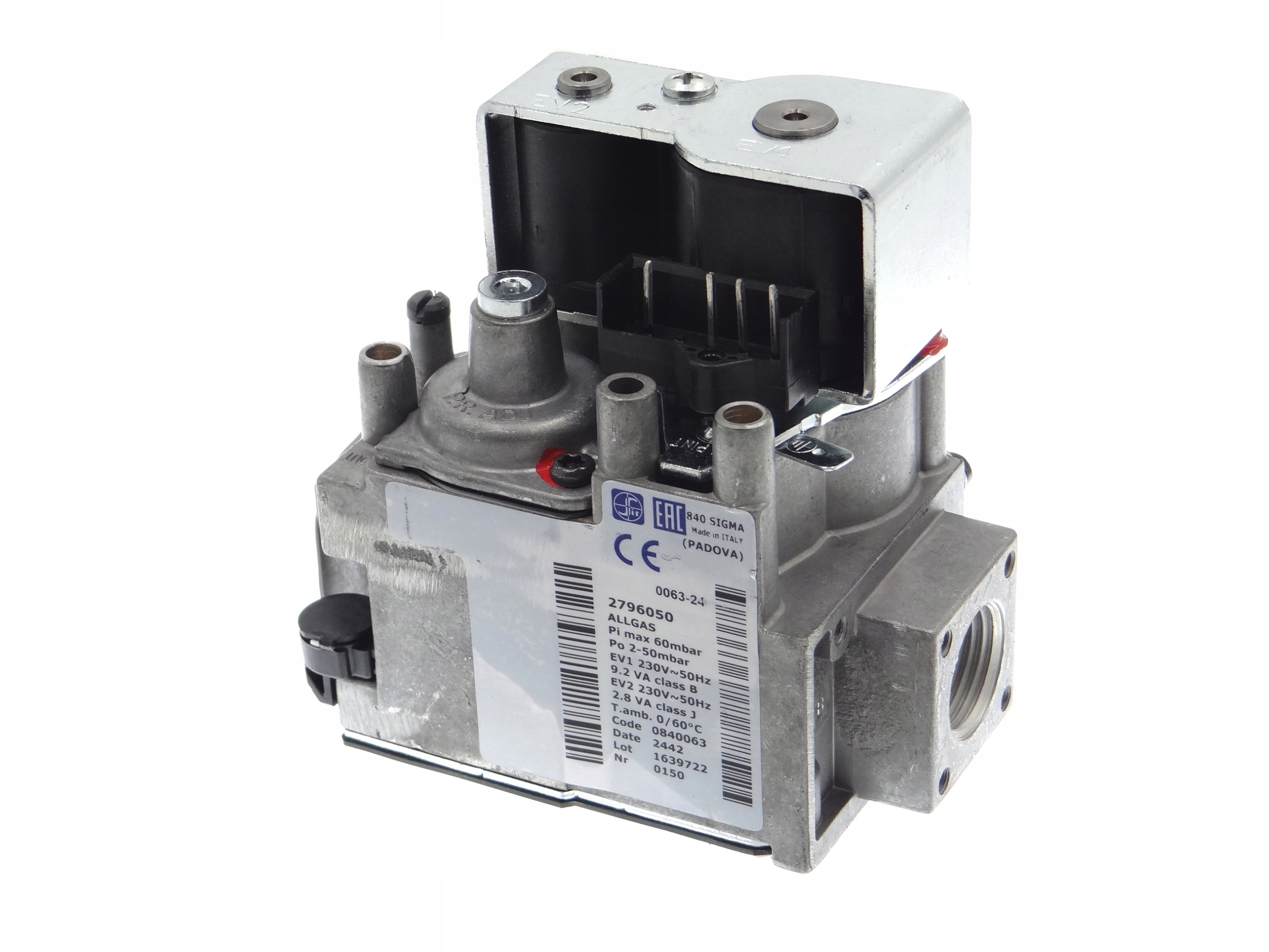 Plynový Ventil Sit 840 Sigma 0840063 Wolf