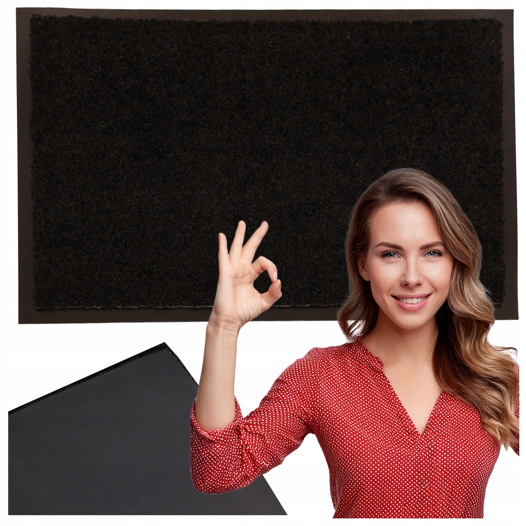 Rohožka pod vchodové dveře 90x150 běhoun vnější gumová rohož velká