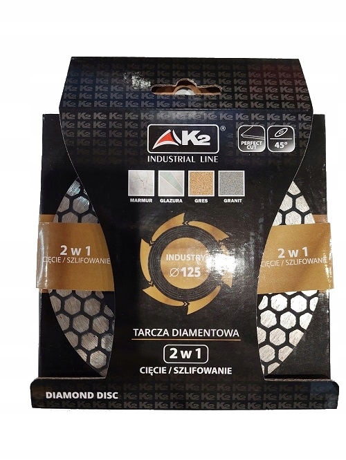 Diamantový kotouč pro řezání a broušení 125 mm
