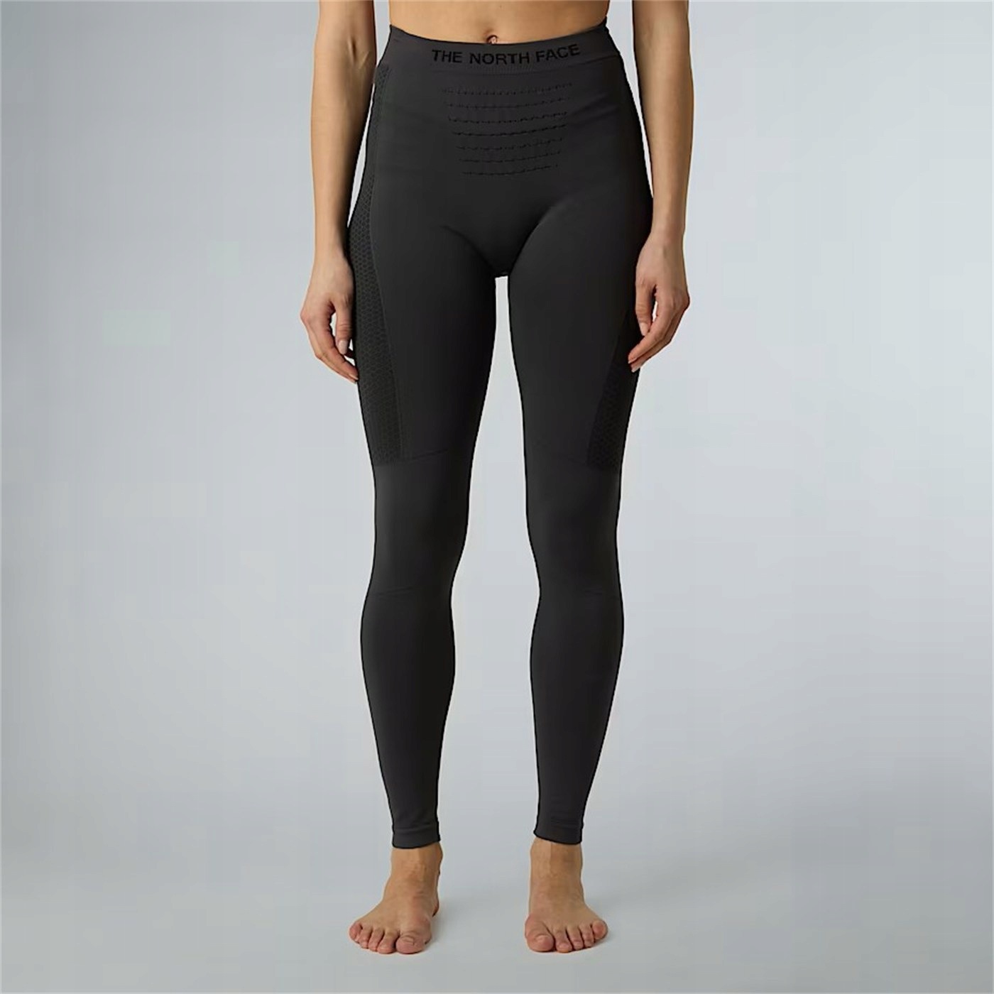 Klasická žena The North Face Sport Tights L Černá Polypropylenová Dlouhá