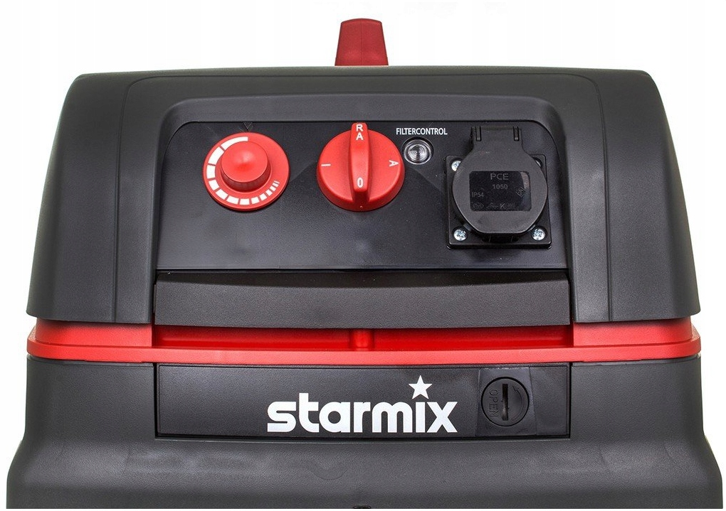 STARMIX ODKURZACZ PRZEMYSŁOWY Z OTRZĄSACZEM BEZWORKOWY L-1625 Top + SSAWKI Zasilanie sieciowe