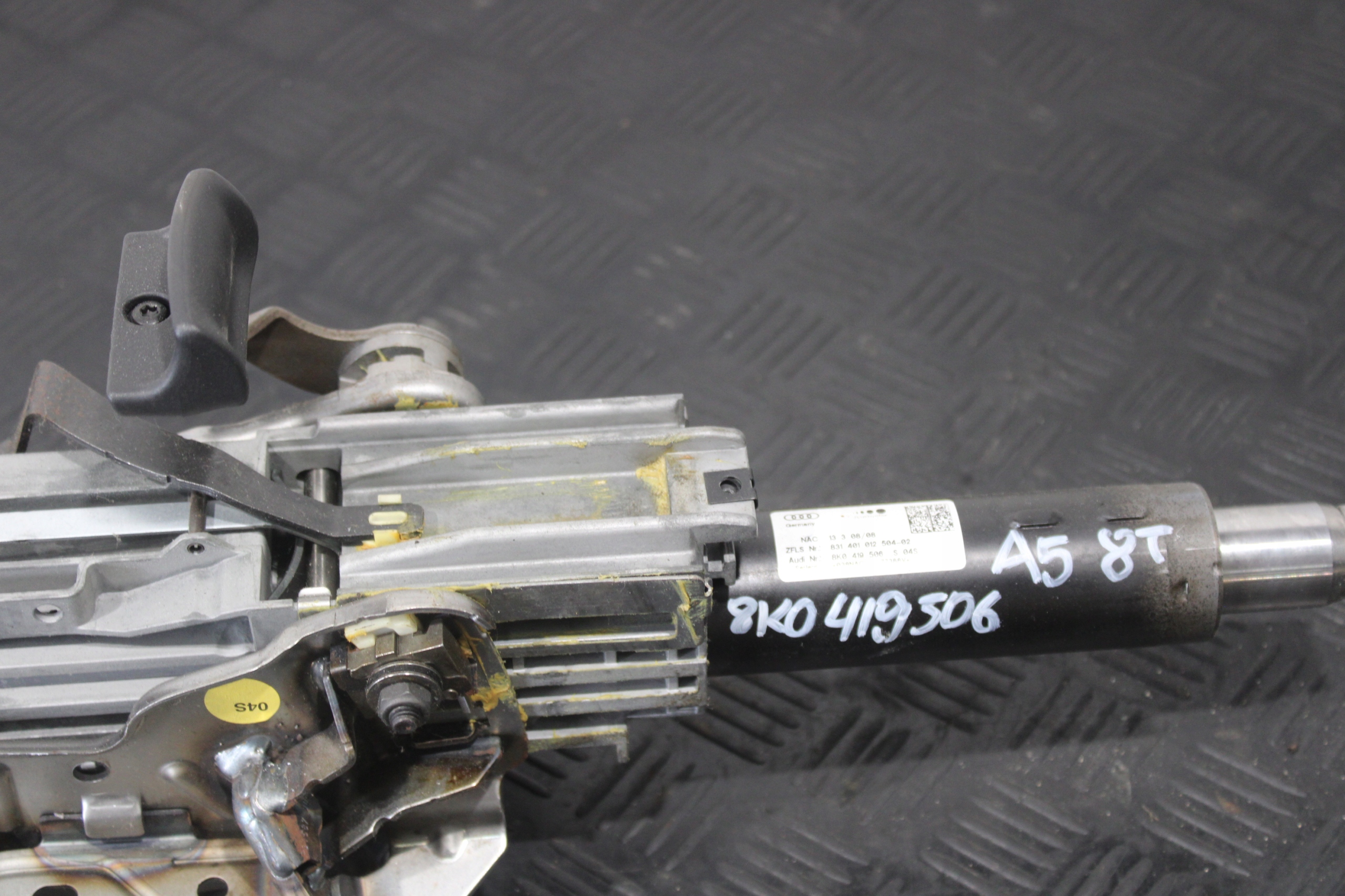 steering wheel rod blocking AUDI A5 8T 8T0 COUPE 8K0419506S