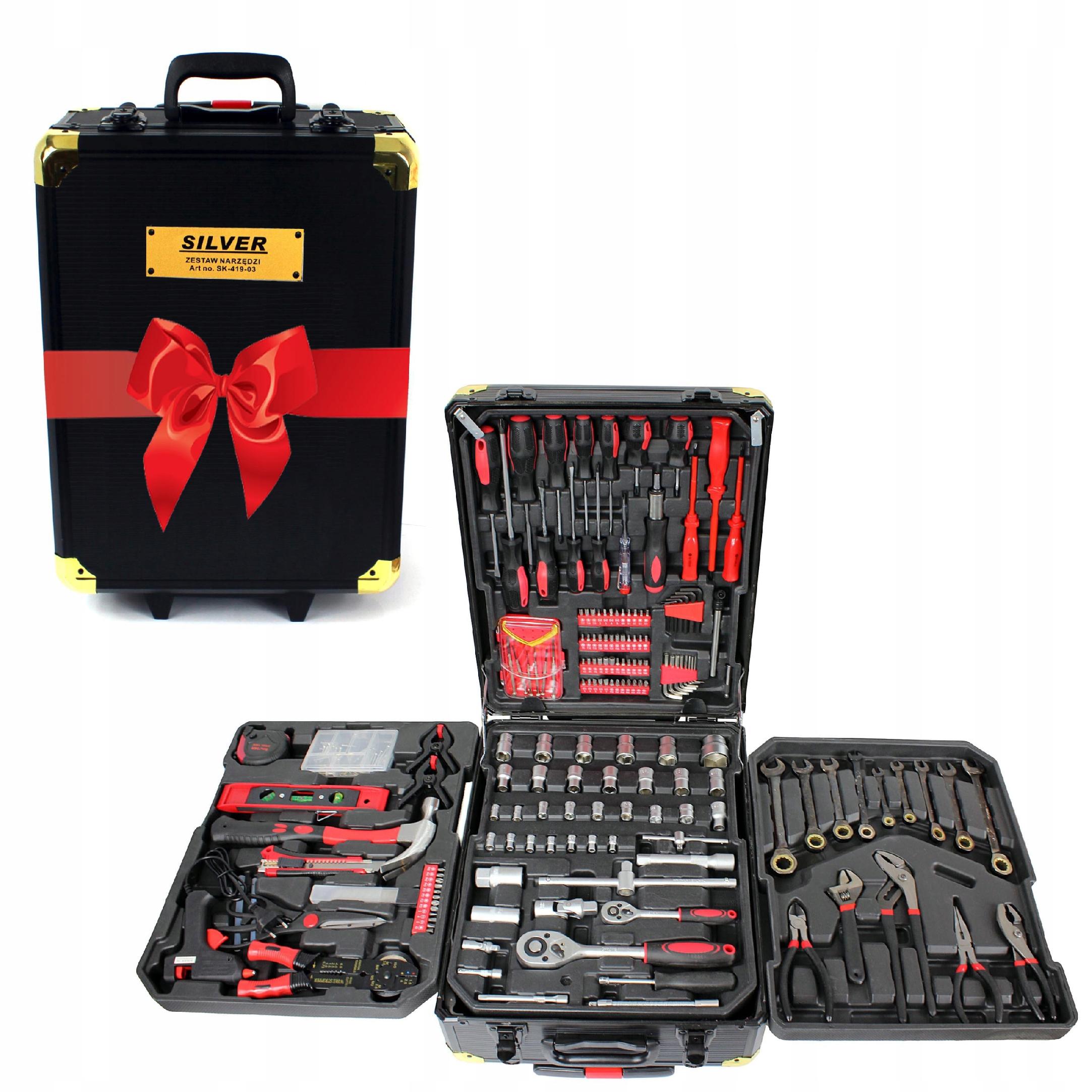 Sada Nářadí Na Klíče 419 Ks Kufr Na Nářadí