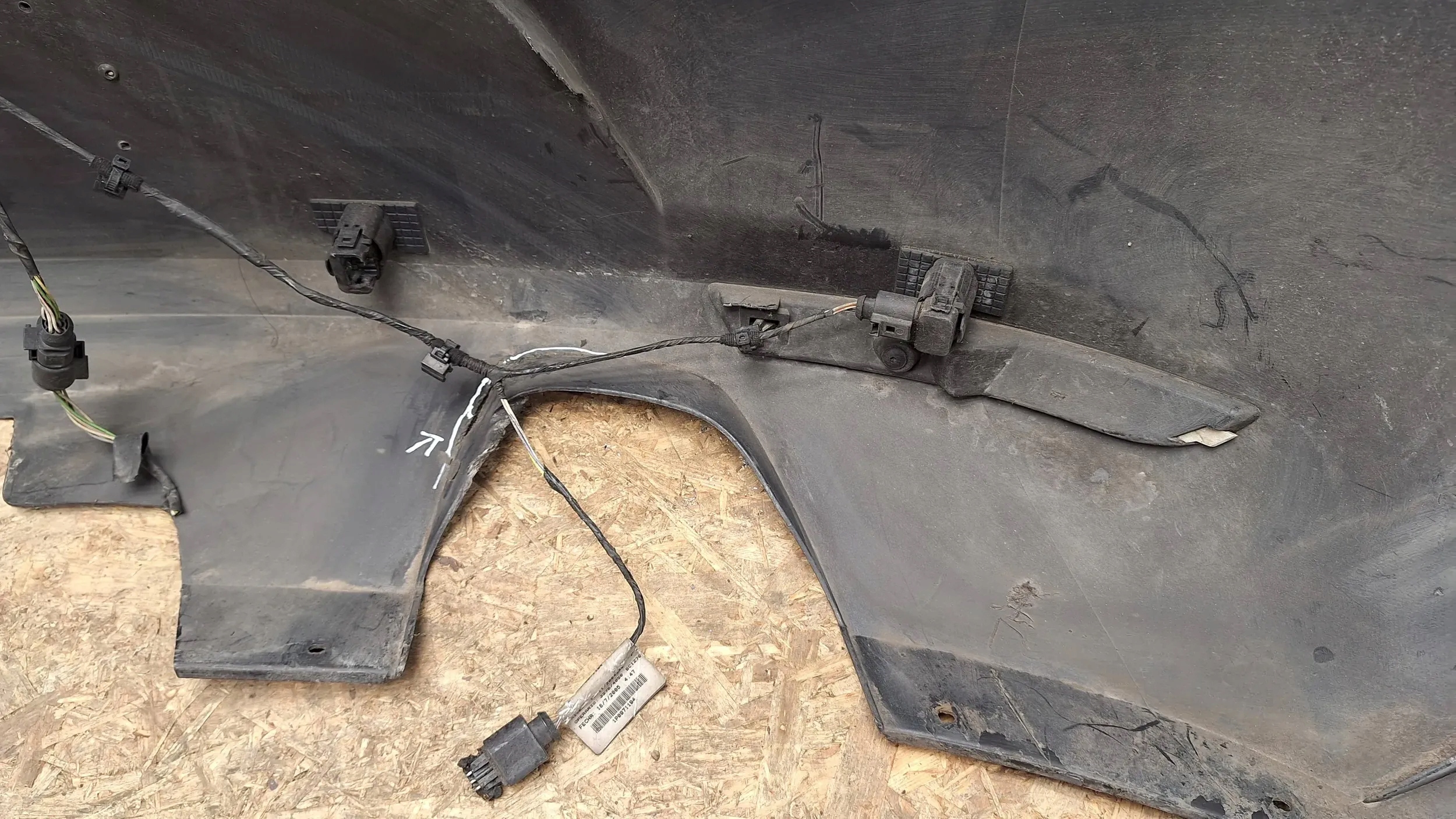 bumper rear part 1P0807421 Seat Leon II 2 05- PDC
