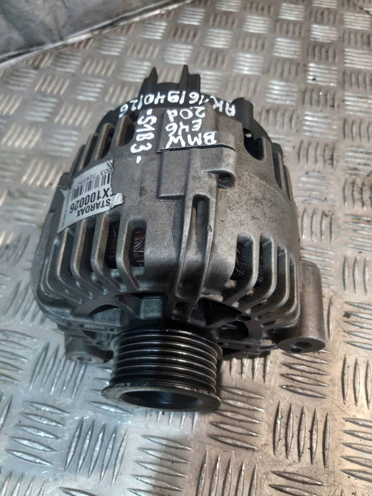 alternator VALEO BMW 3 E46 2.0d STX100026